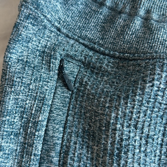 Lululemon Teal Compression Joggers SZ 10 - Picture 5 of 9